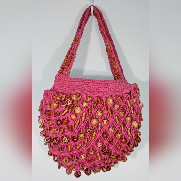 RARE LUNA DEL PINAL CROCHET HANDBAG. - Picture 4 of 8